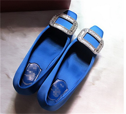 RV Shallow mouth Block heel Shoes Women--041